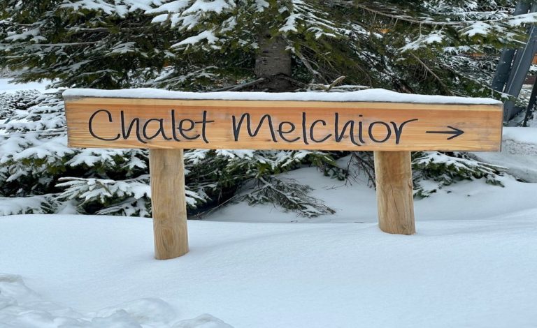 Melchior sign in snow